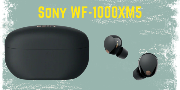 Sony WF-1000XM5 earbuds with sleek, modern design, featuring cutting-edge audio technology, noise cancellation, and unmatched sound quality for every moment