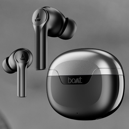 boAt Airdopes 300 featuring deep bass, long battery life, and multipoint connectivity