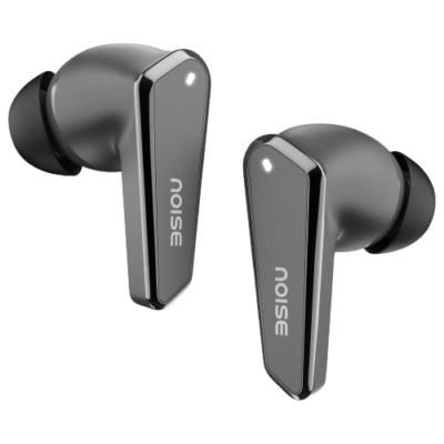 Noise Buds N1 wireless earbuds with charging case and ergonomic design.